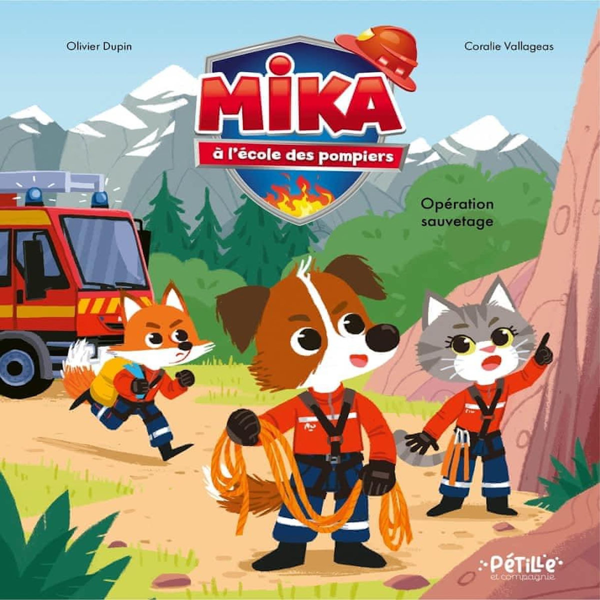 MIKA A L'ECOLE DES POMPIERS : OPERATION SAUVETAGE, Dupin Olivier