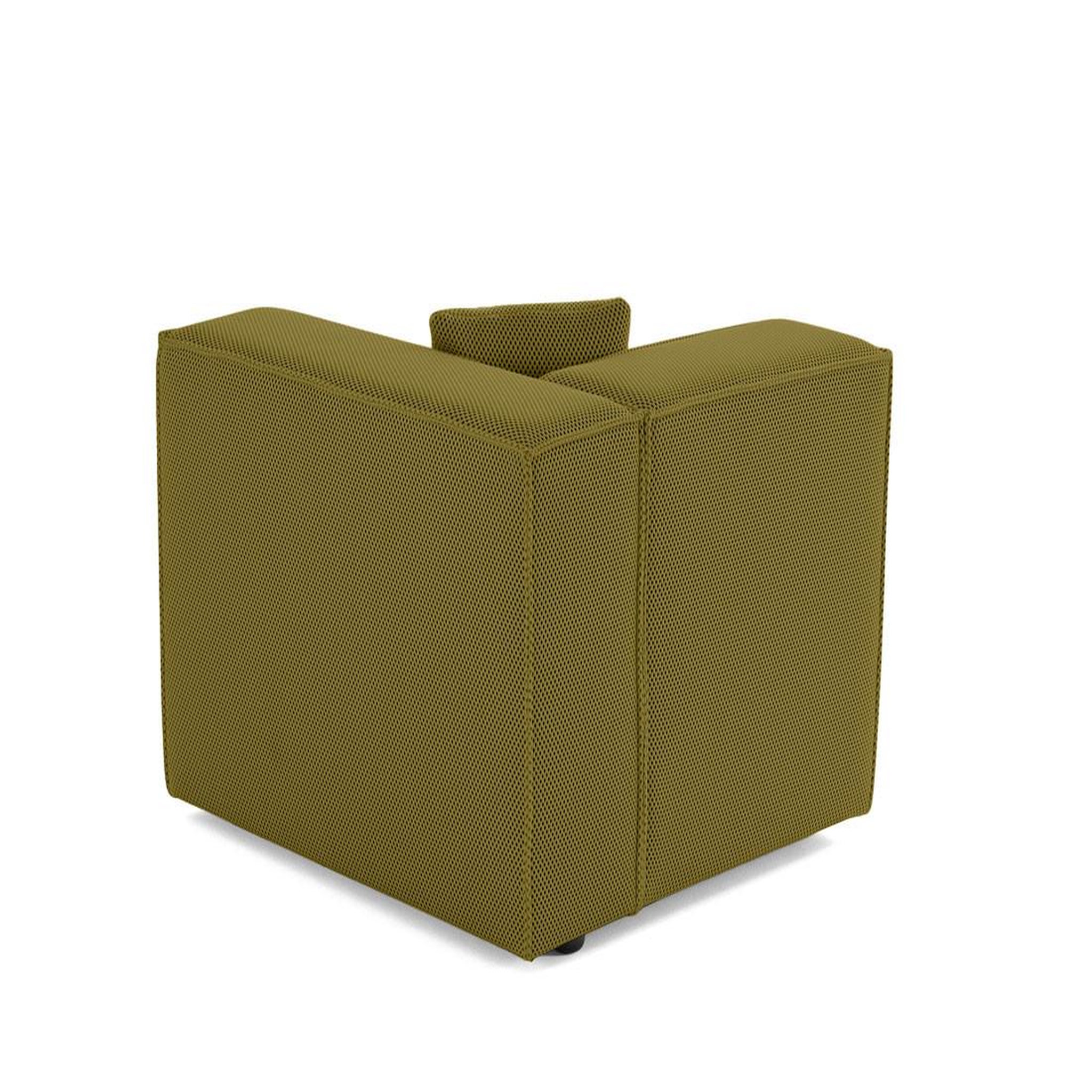 Voir la diapositive 5 : LISA DESIGN Arty - module d'assise droit - en tissu mailles 3d