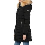 Schott Parka Longue  Femme Schott GARDENAW. Coloris disponibles : Noir
