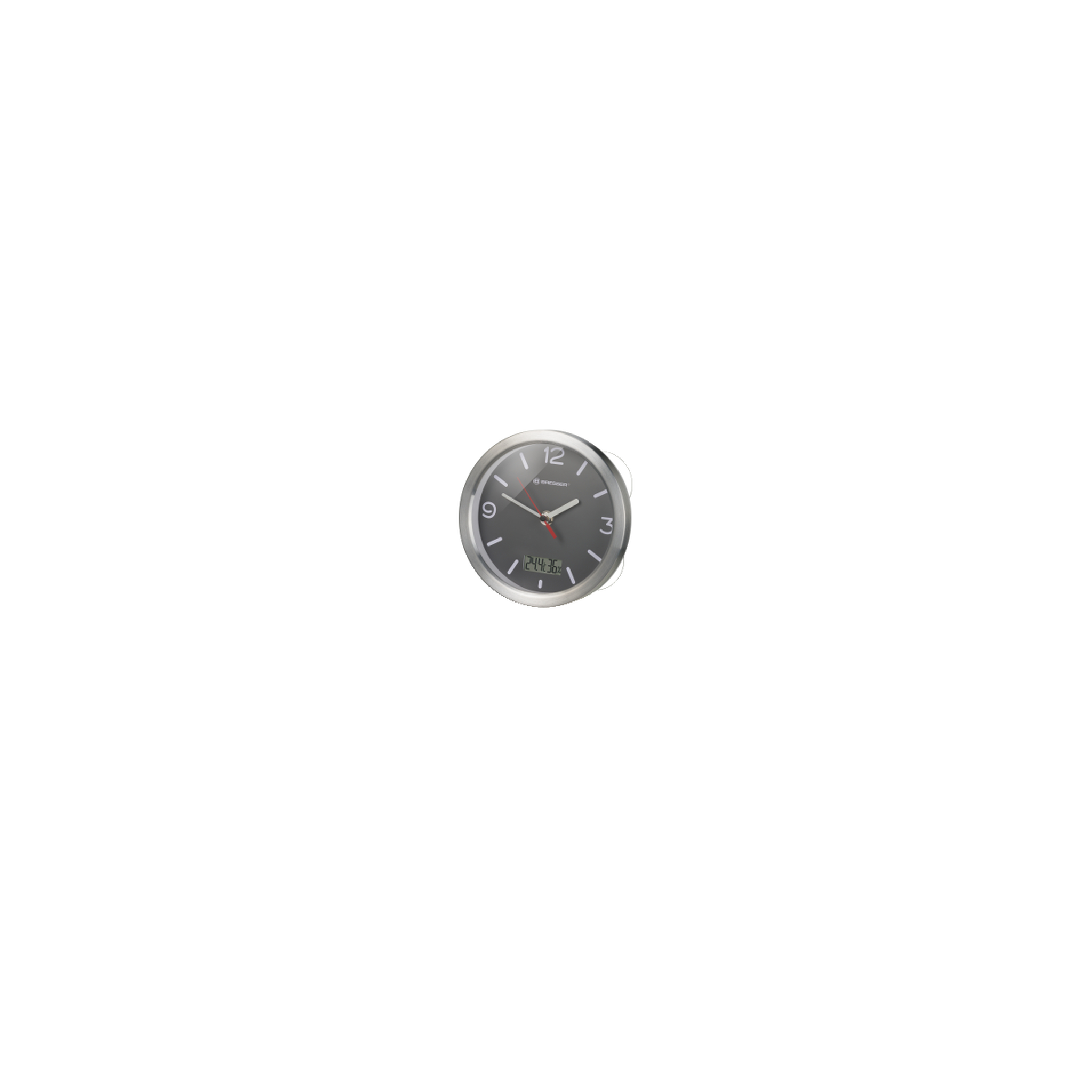 Bresser Horloge Bresser mytime thermo/hygro couleur gris