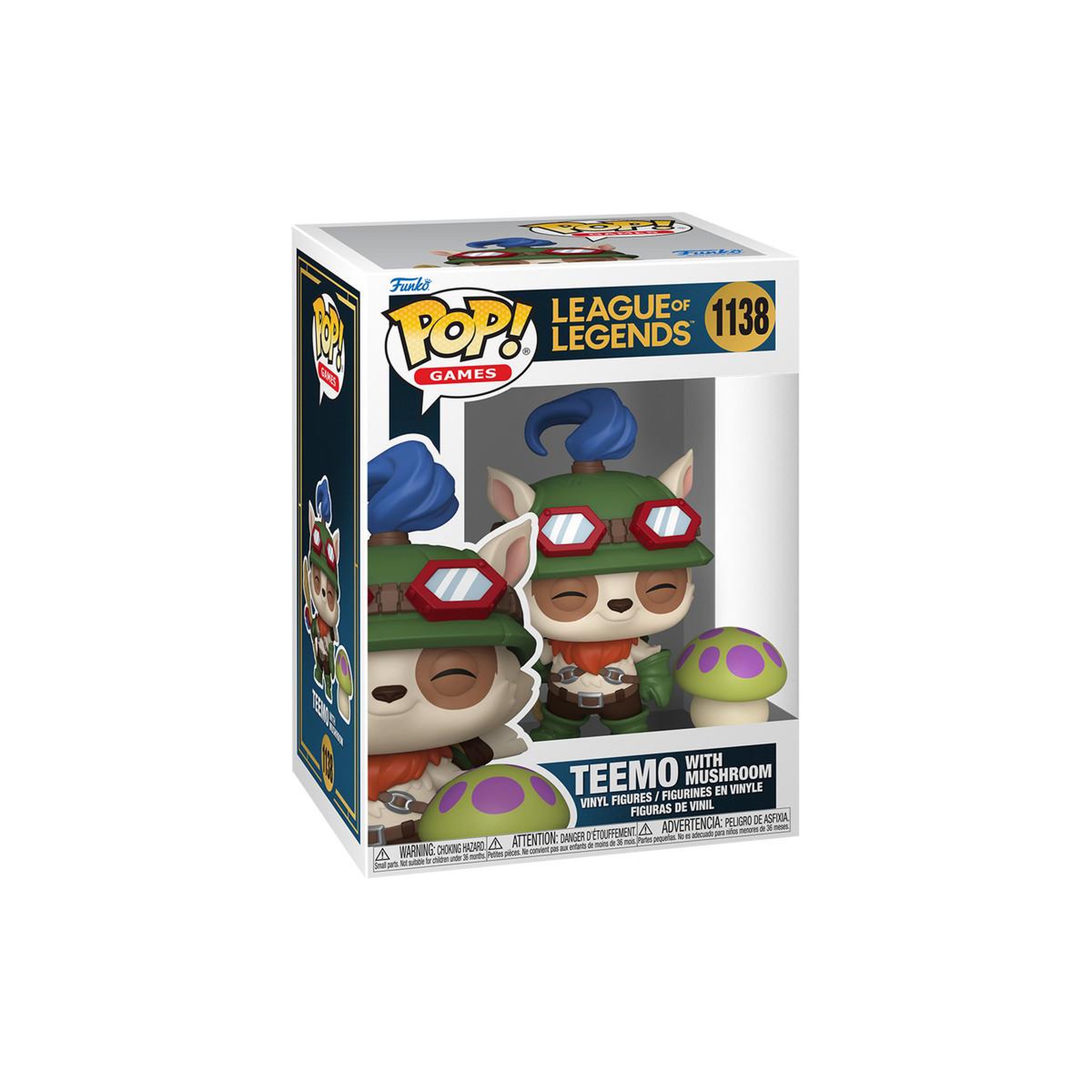 Voir la diapositive 3 : Funko Figurine Funko Pop & Buddy League of Legends Teemo with Shroom