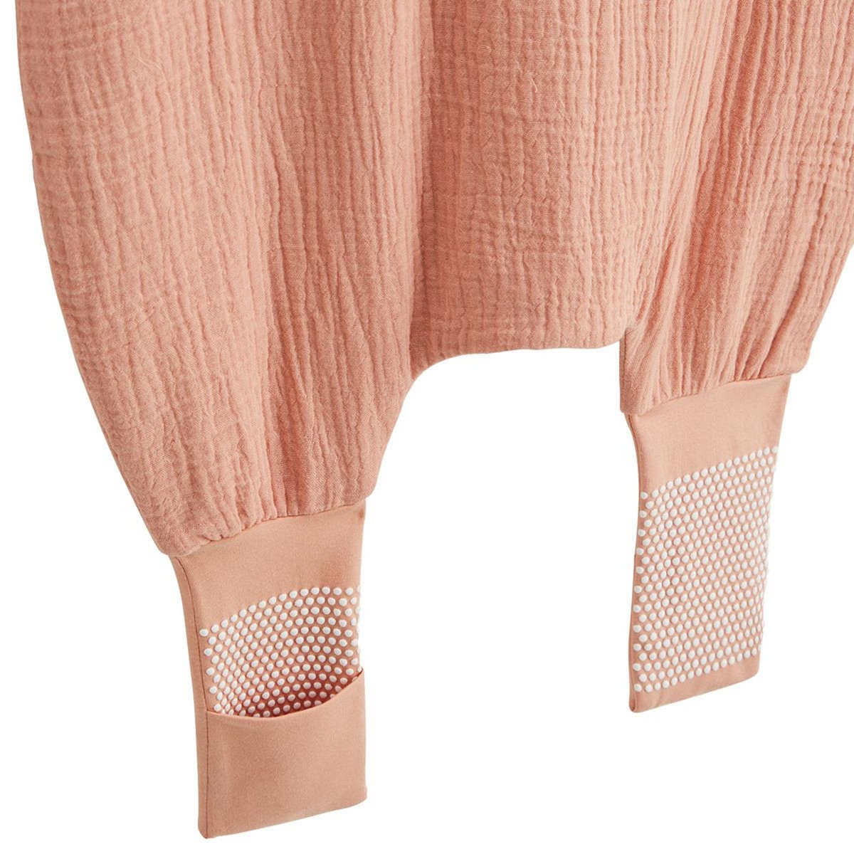 Petit Béguin Turbulette d'été en gaze de coton avec pieds retroussables Mindanao