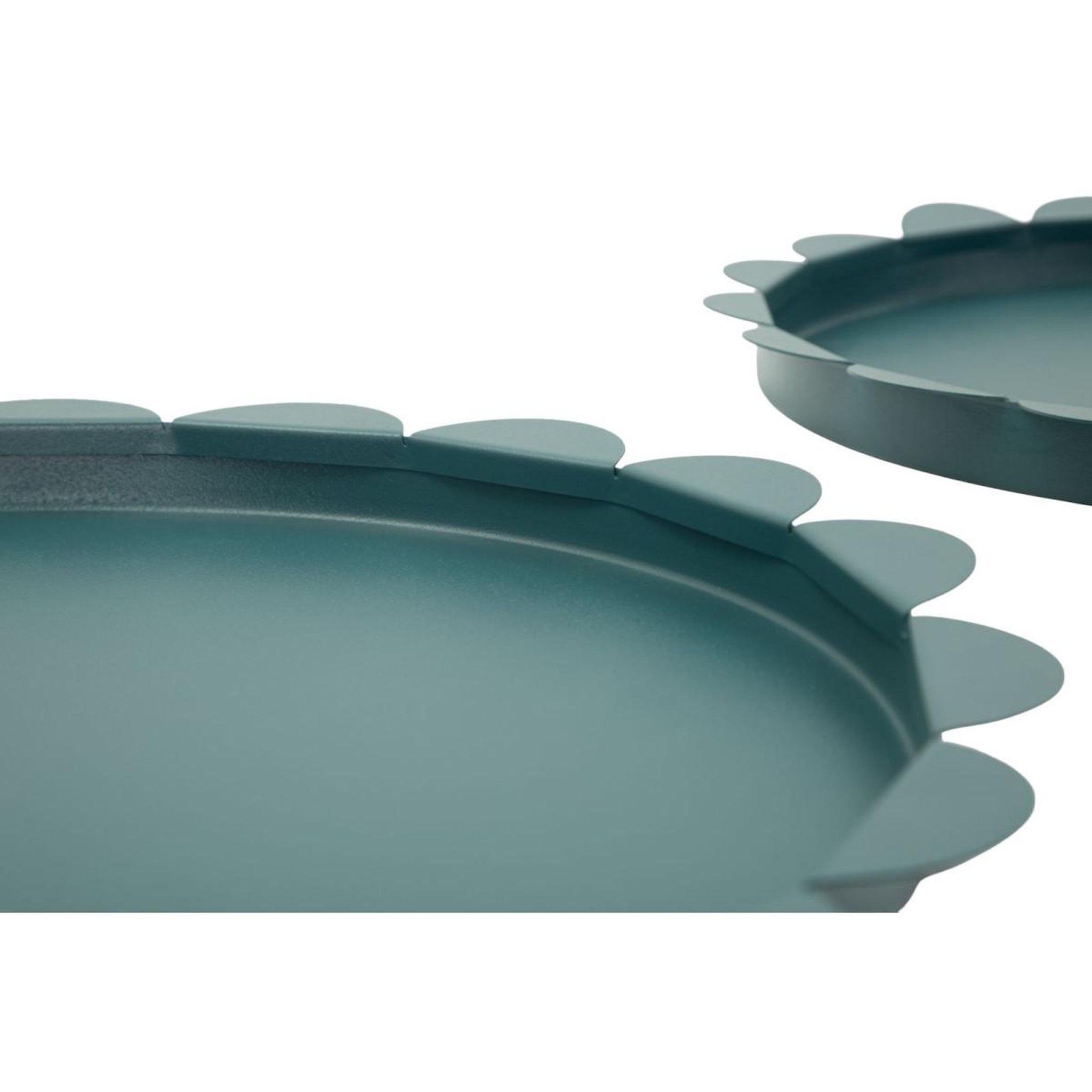 Voir la diapositive 3 : Paris Prix Lot de 2 plateaux déco  saturn  33cm bleu
