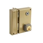 BRICARD Serrure monopoint en applique ALPHA cylindre rond vertical fouillot gauche BRICARD 452111