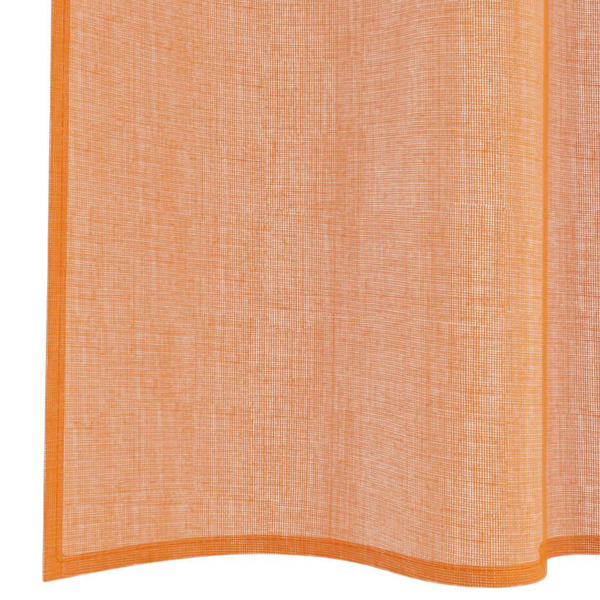 Voir la diapositive 5 : VIDAXL Rideaux en voile avec boucles 2 pcs terre cuite 140x225 cm