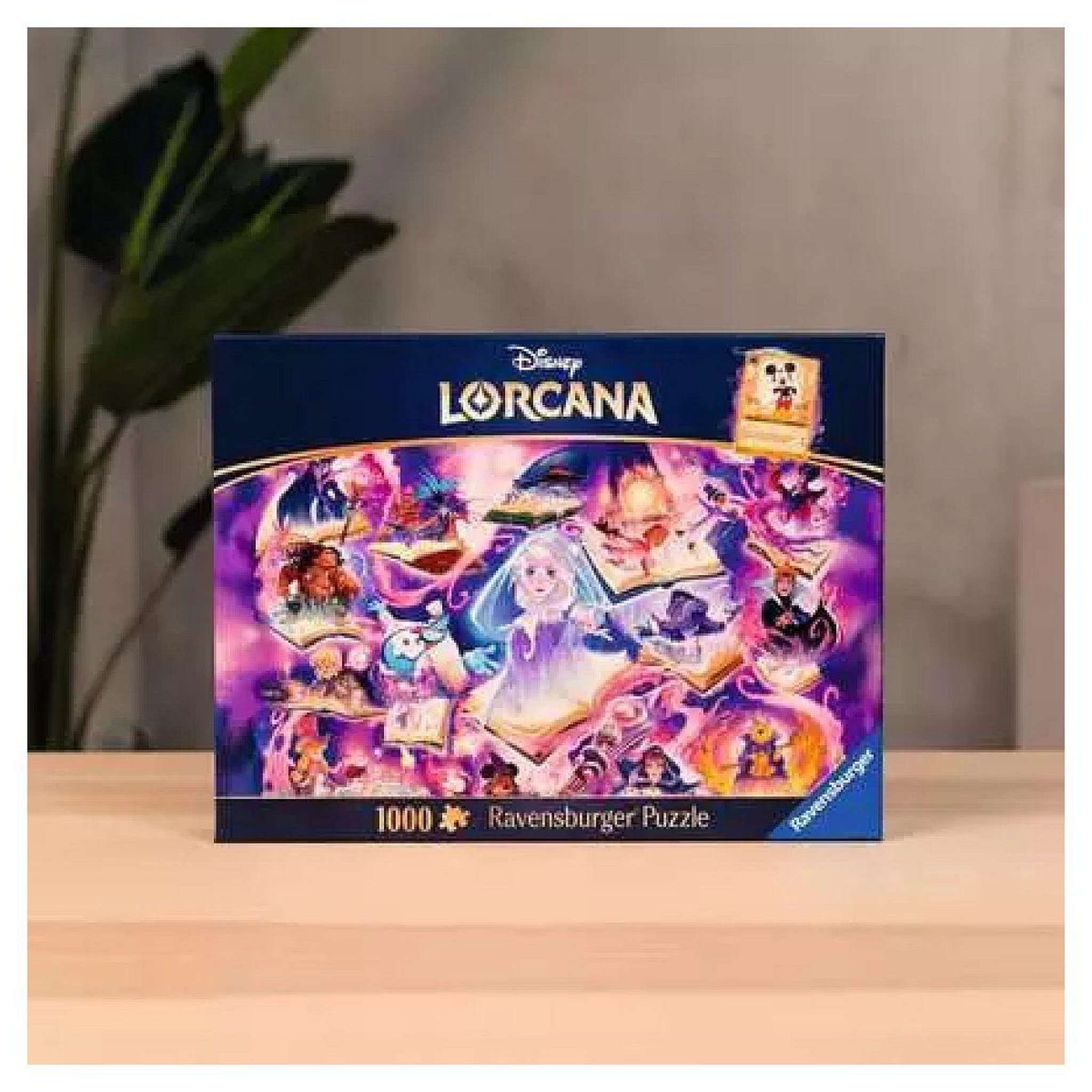 Voir la diapositive 3 : RAVENSBURGER Puzzle 1000 pièces - améthyste - disney lorcana