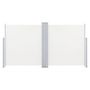 Voir la diapositive 4 : VIDAXL Auvent lateral retractable Creme 120 x 600 cm