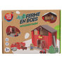 Voir la diapositive 2 : One Two Fun FERME EN BOIS AVEC ACCESSOIRES FSC