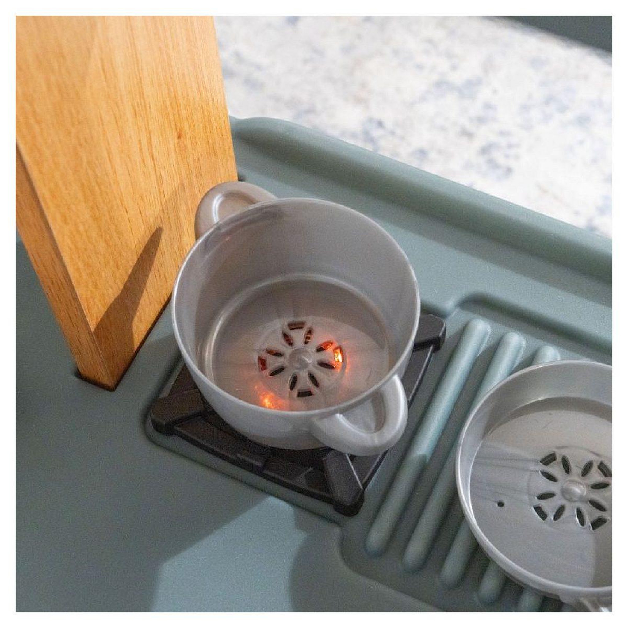 Voir la diapositive 3 : Step 2 Cuisine enfant Harmony blanc et bleu