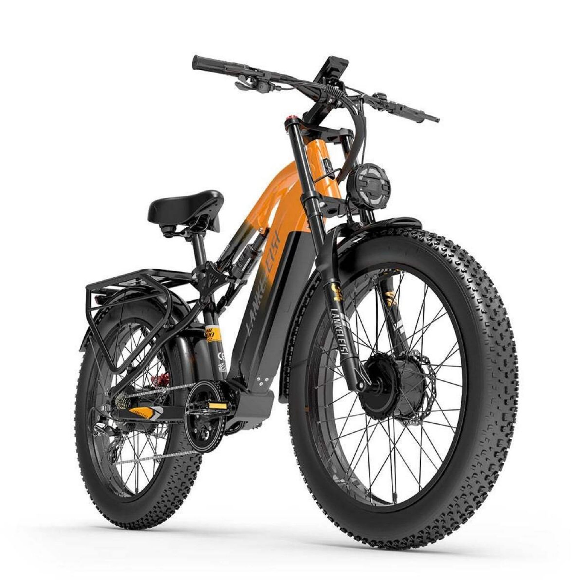 Voir la diapositive 2 : LANKELEISI Vélo électrique tout terrain LANKELEISI MG800Max