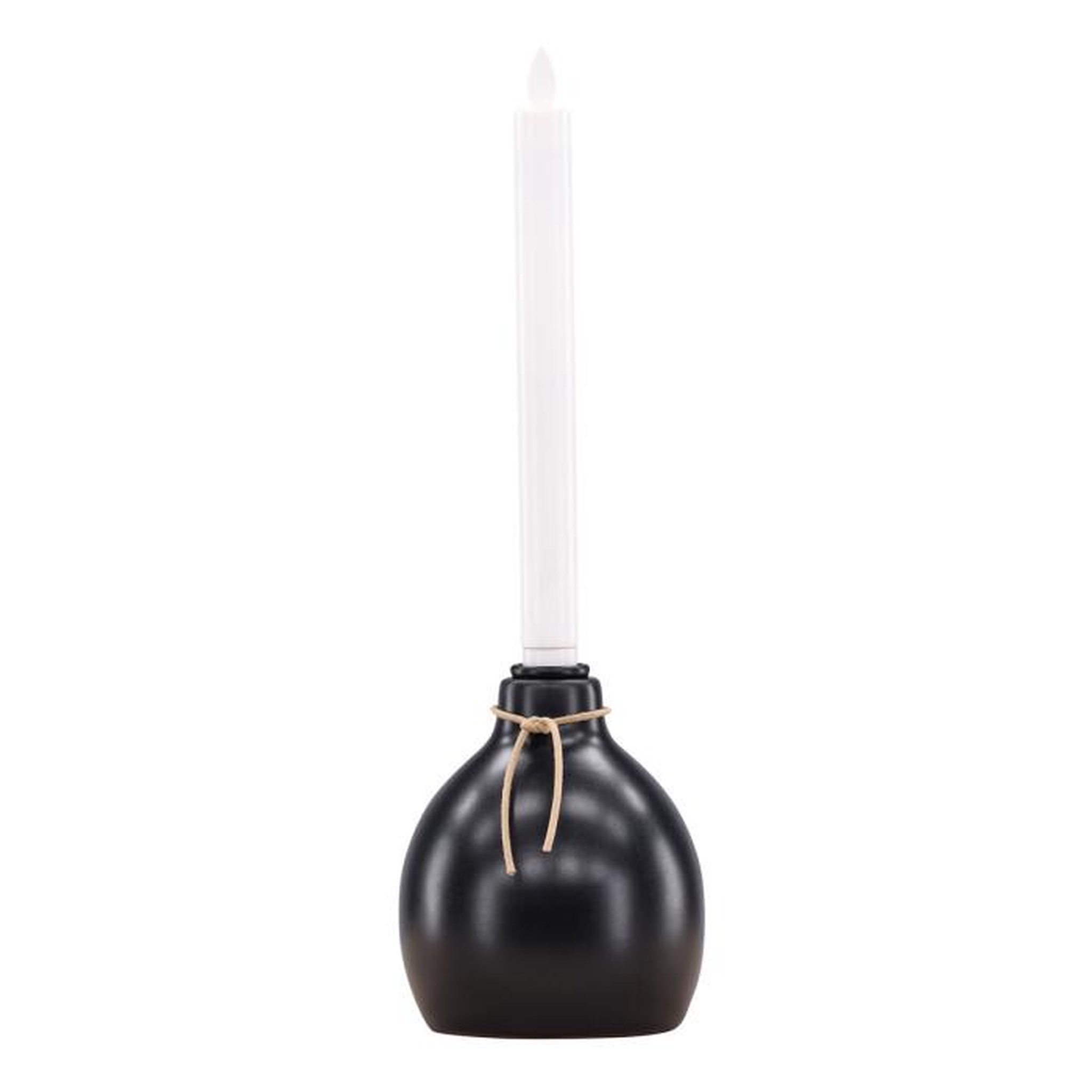 Paris Prix Bougeoir Design à LED  Ulricehamn  12cm Noir