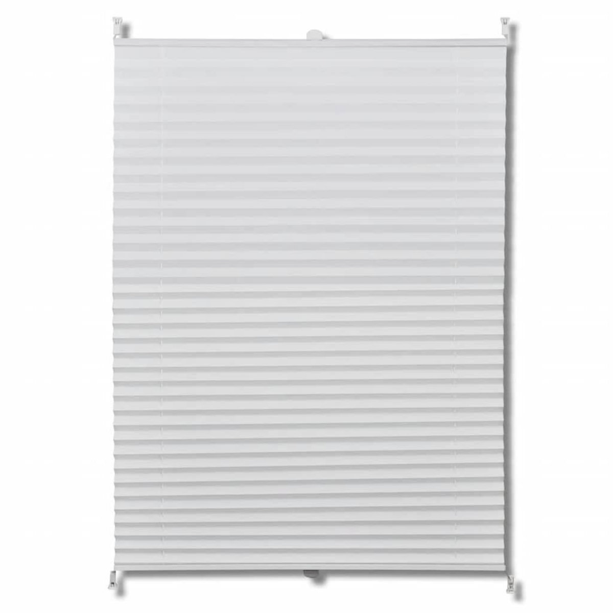 VIDAXL Store plisse 50x125 cm Blanc