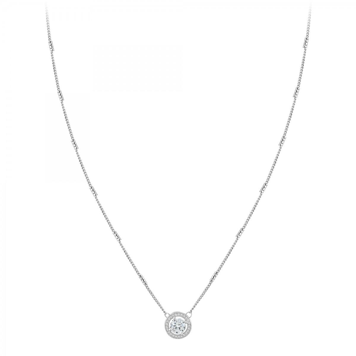SC CRYSTAL Collier SC Crystal orné de Zirconium
