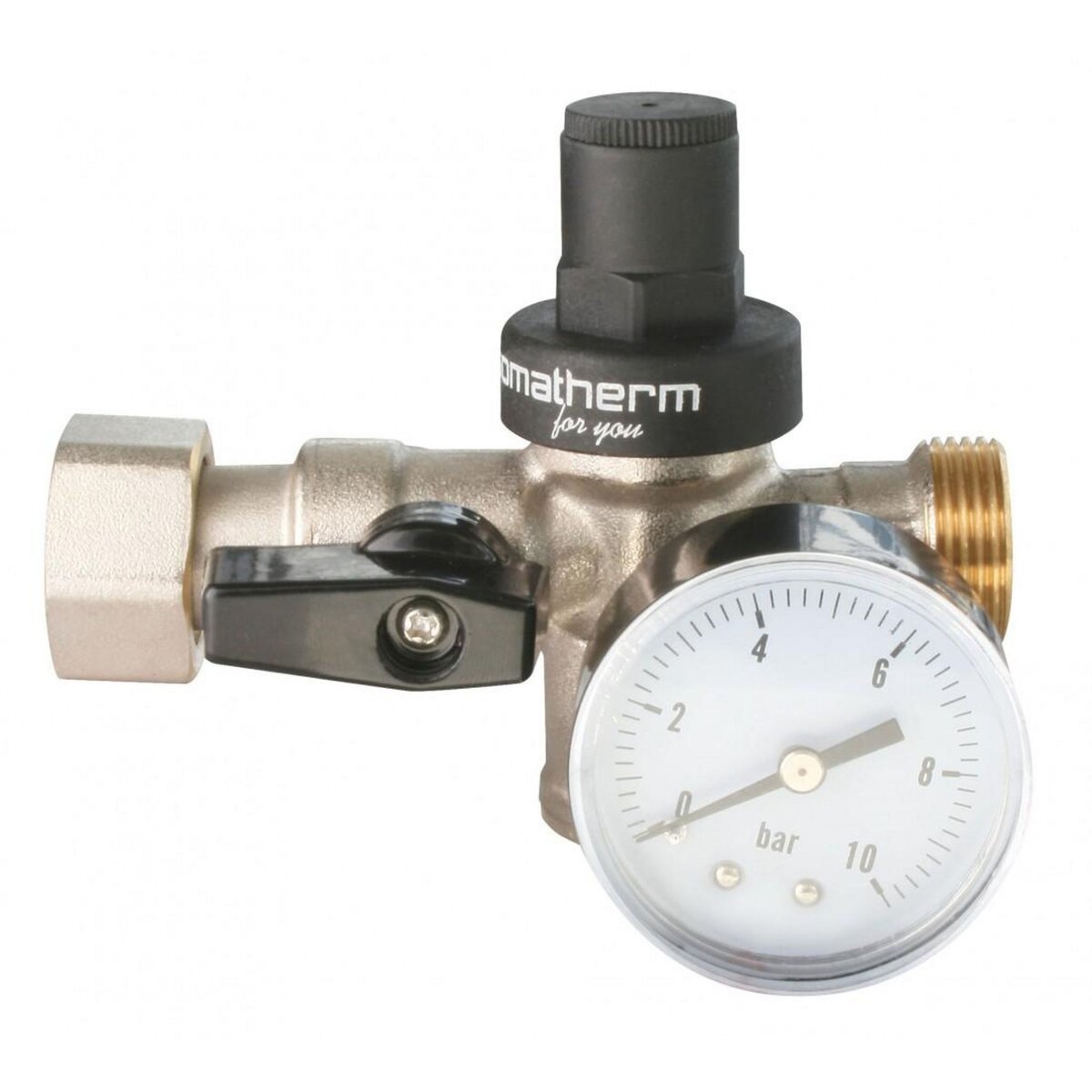 CENTRALE BRICO Réducteur de pression réducteur de pression 3-en-1 20 x 27 + manomètre