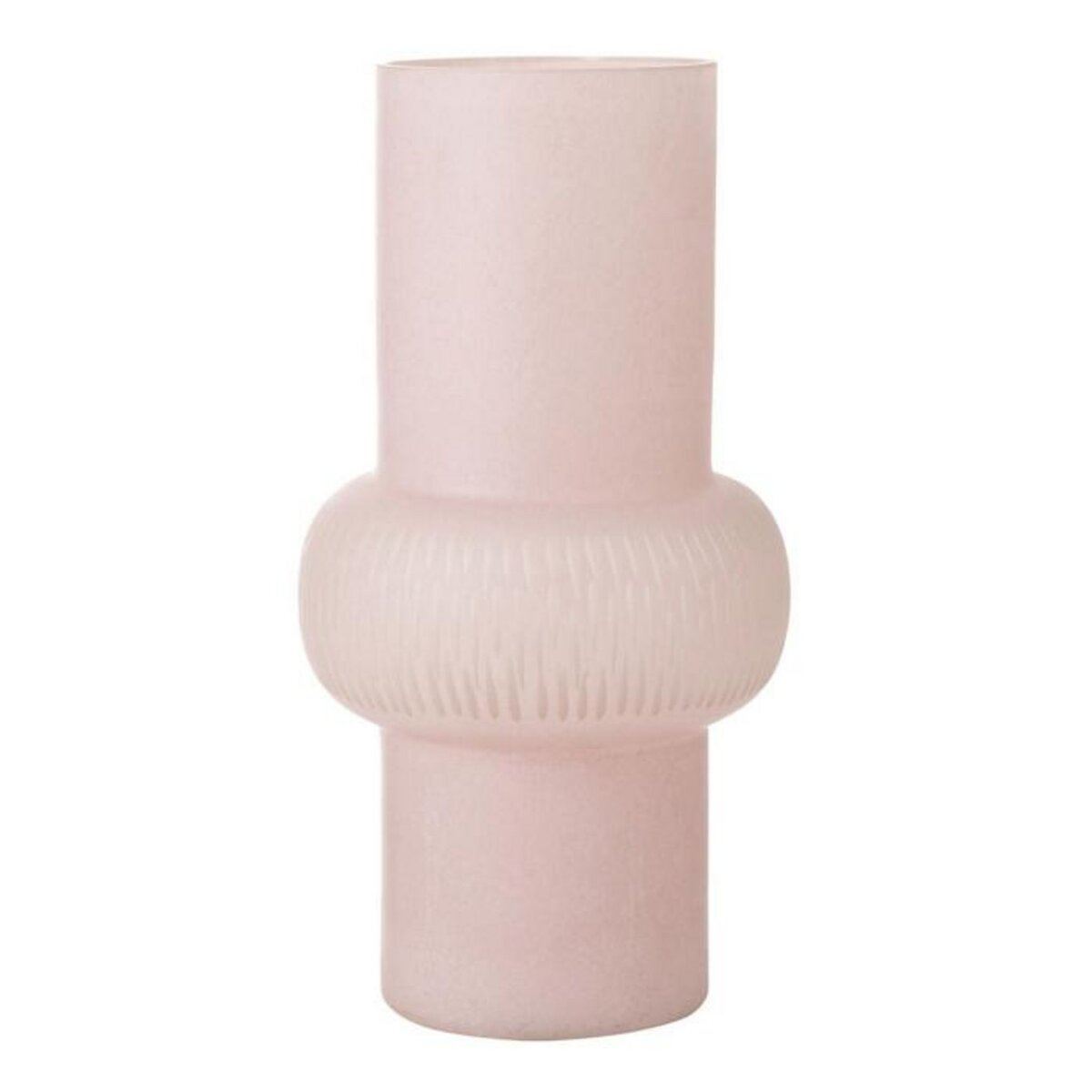 Paris Prix Vase Design Ligne & Boule  Octave  40cm Rose