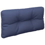 Voir la diapositive 2 : VIDAXL Coussin de palette bleu marine 120x40x12 cm tissu