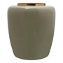 Voir la diapositive 1 : Paris Prix Vase Design en Métal  Artisse  36cm Menthe & Or