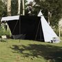Voir la diapositive 1 : VIDAXL Tente familiale tipi 6 personnes tissu occultant impermeable