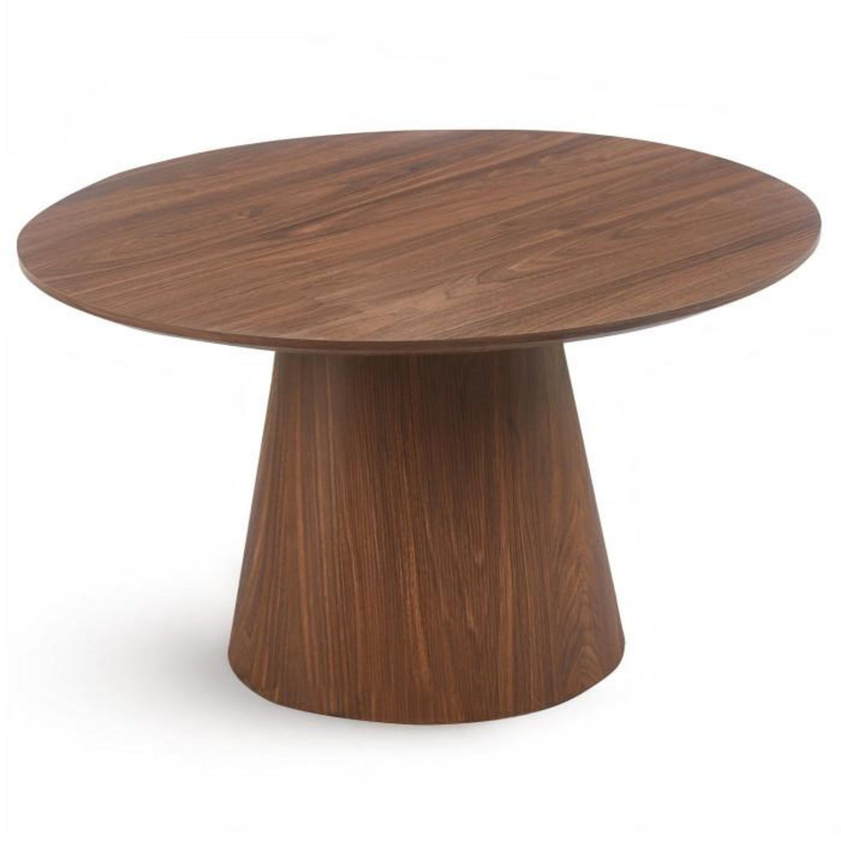 Paris Prix Lot de 2 Tables Basses Rondes  Ronda  80cm Bois Noisette