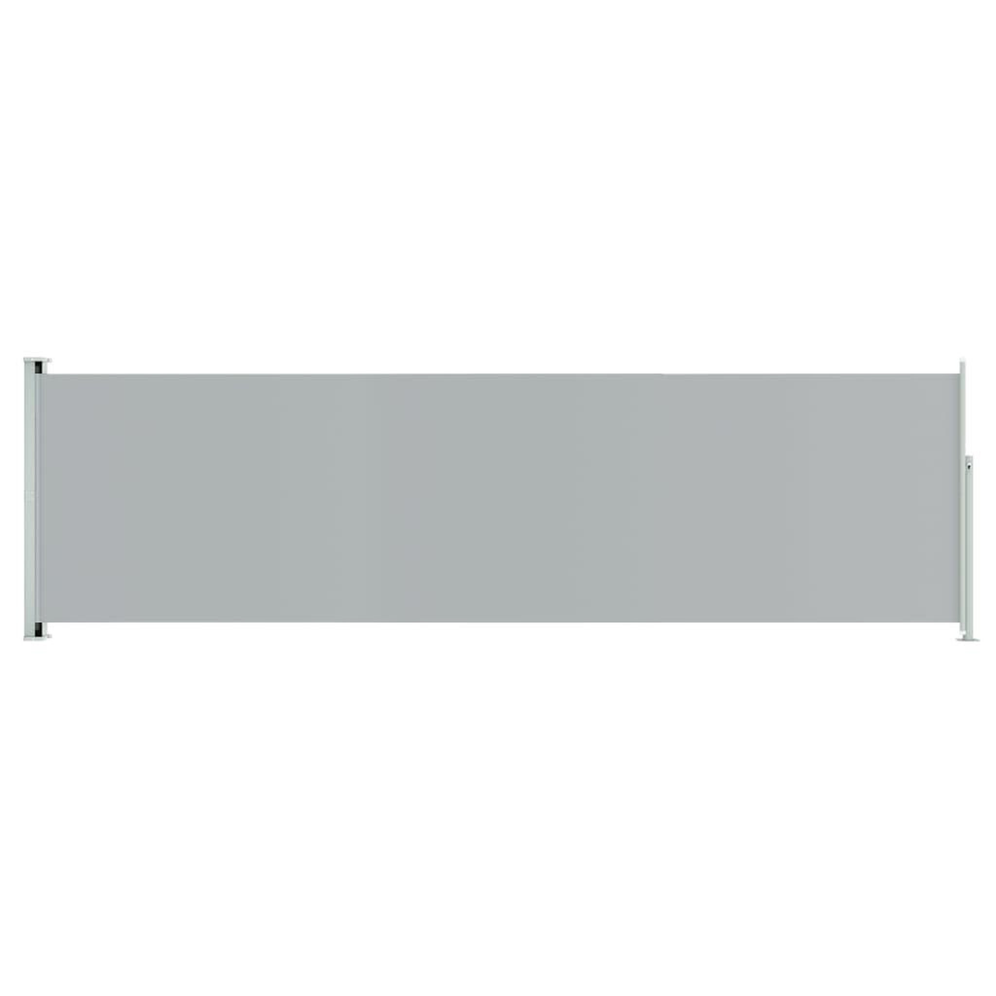 Voir la diapositive 2 : VIDAXL Auvent lateral retractable de patio 180x600 cm Gris