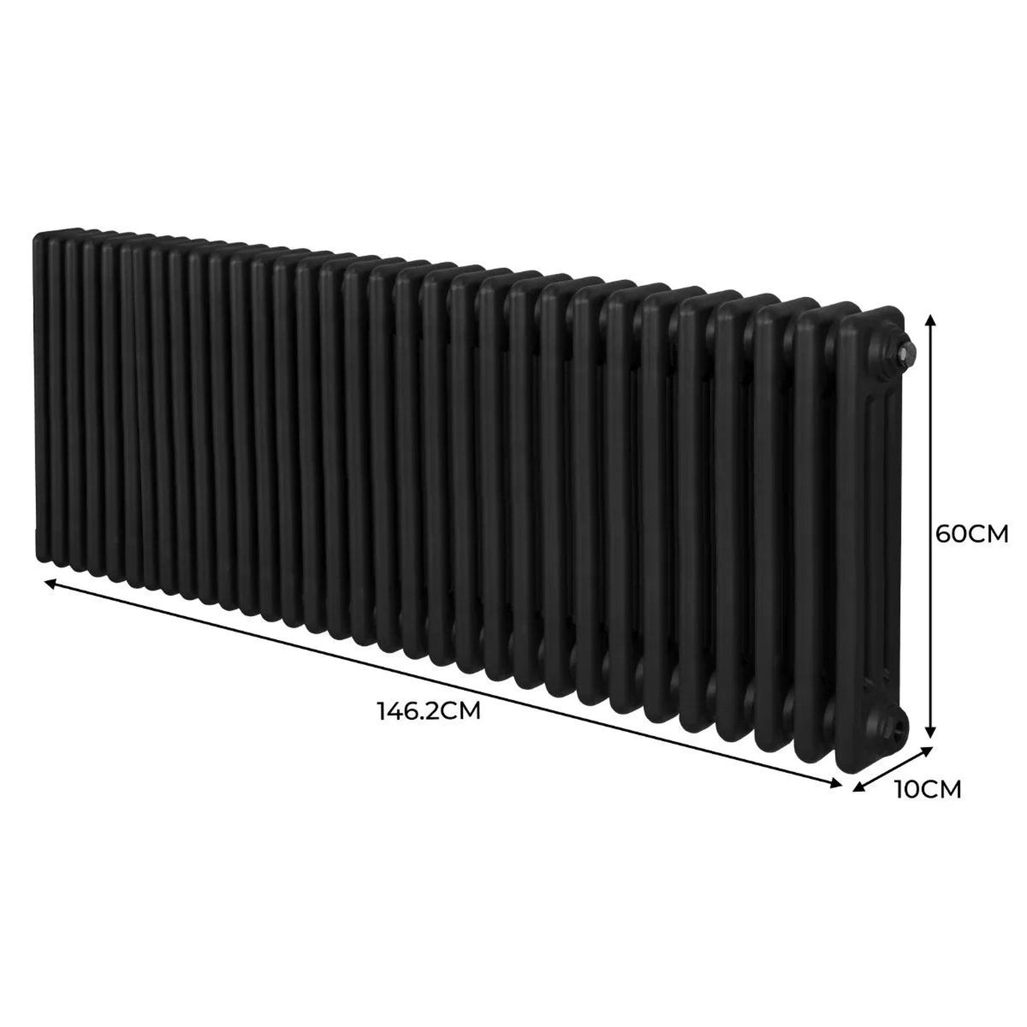 Voir la diapositive 5 : MONSTERSHOP Radiateur traditionnel à 3 colonnes – 600 x 1462 mm