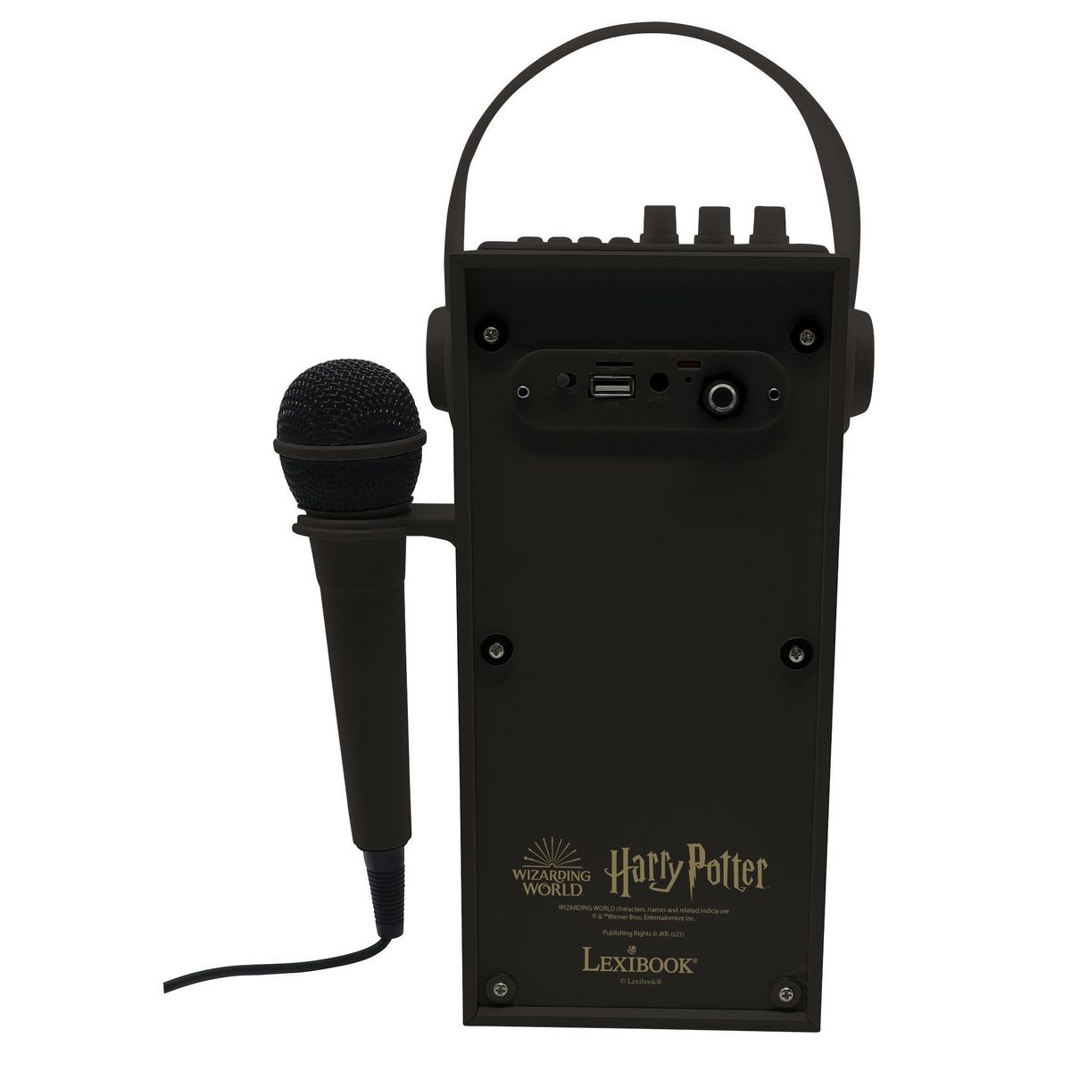 Lexibook Enceinte Bluetooth portable avec micro et effets lumineux Harry Potter