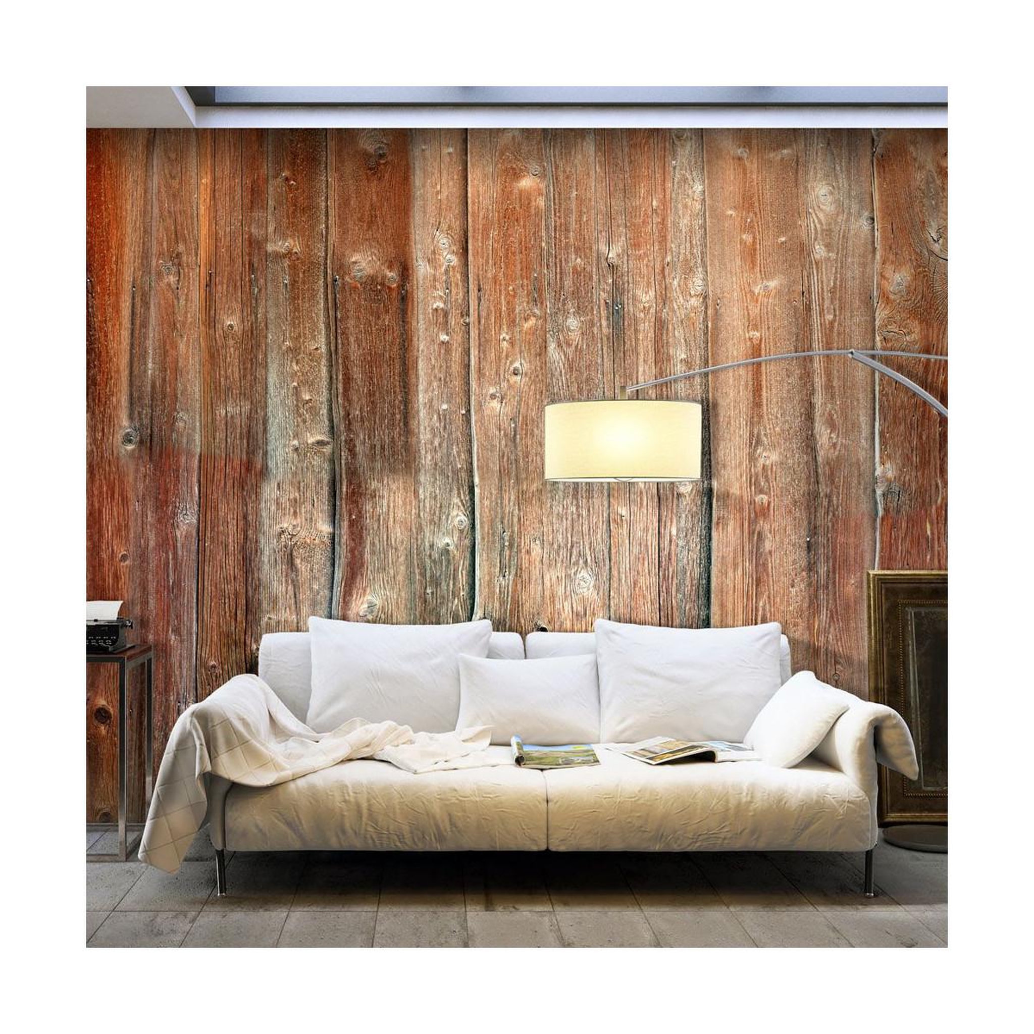Paris Prix Papier peint xxl  forest cottage. Coloris disponibles : Multicolore