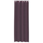 Voir la diapositive 4 : VIDAXL Rideaux en voile avec œillets 2 pcs violet 140x260 cm