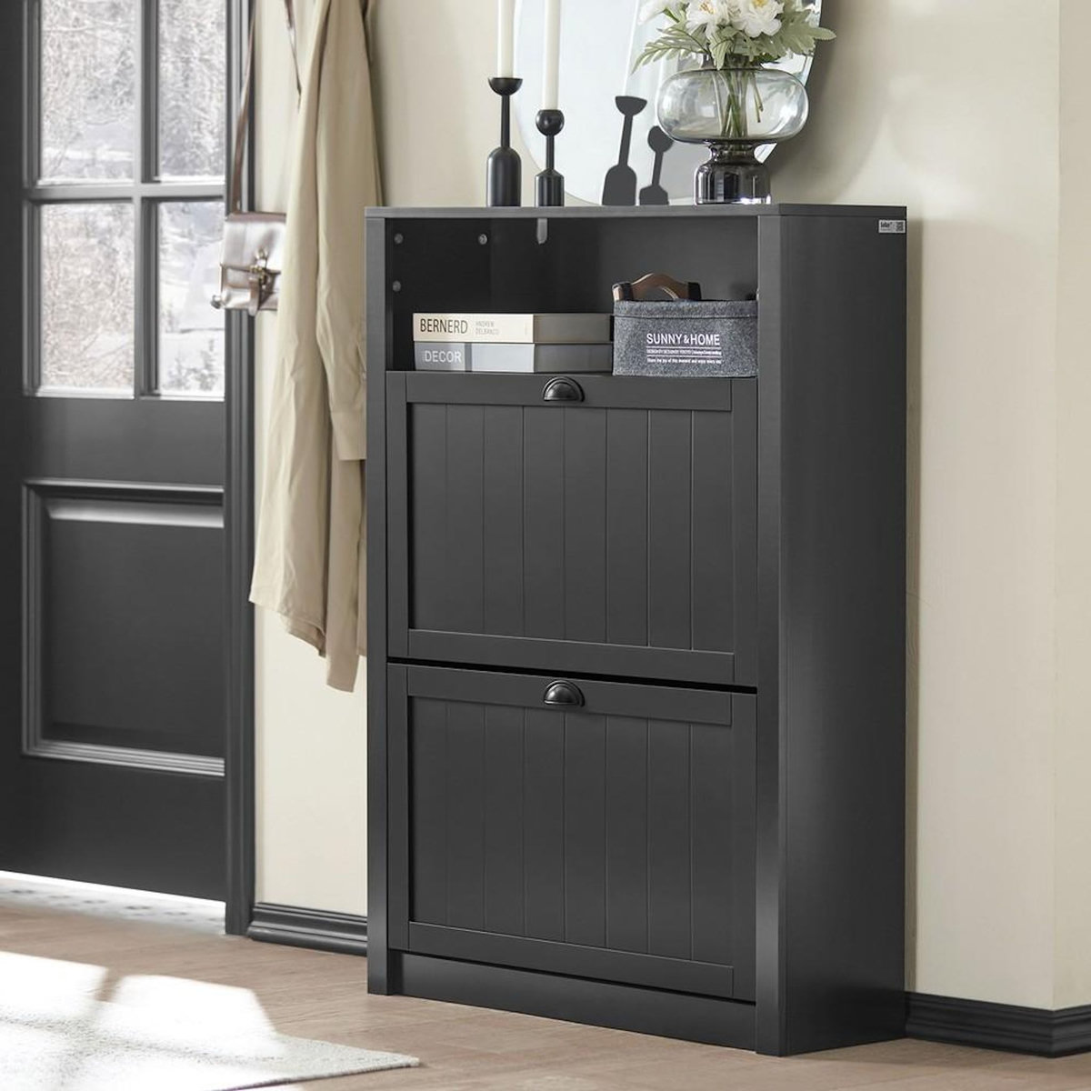 SOBUY SoBuy - Meuble À Chaussures 2 portes - Fonctionnel - FSR87