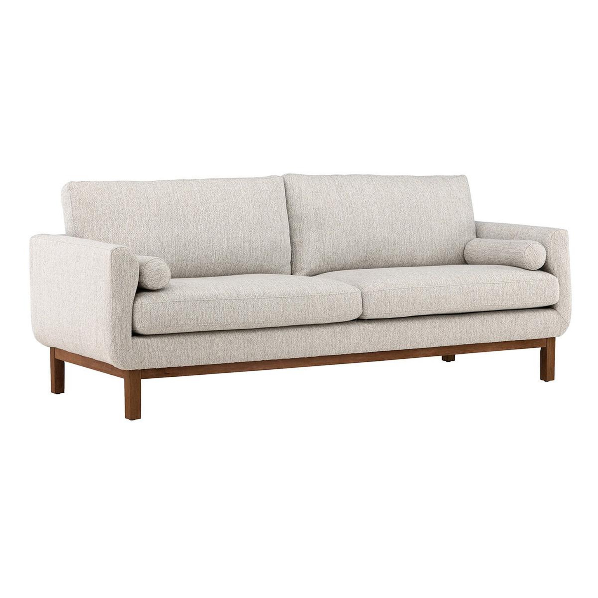 Paris Prix Canapé 3 places en tissu  olympos  214cm beige