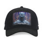 Voir la diapositive 2 : CAPSLAB Casquette homme trucker en suedine finitions premium Marvel Panther