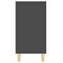 Voir la diapositive 5 : VIDAXL Buffet Gris 103,5x35x70 cm bois d'ingenierie
