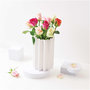 Voir la diapositive 2 : RICO DESIGN Vase en céramique soleil blanc 20 cm