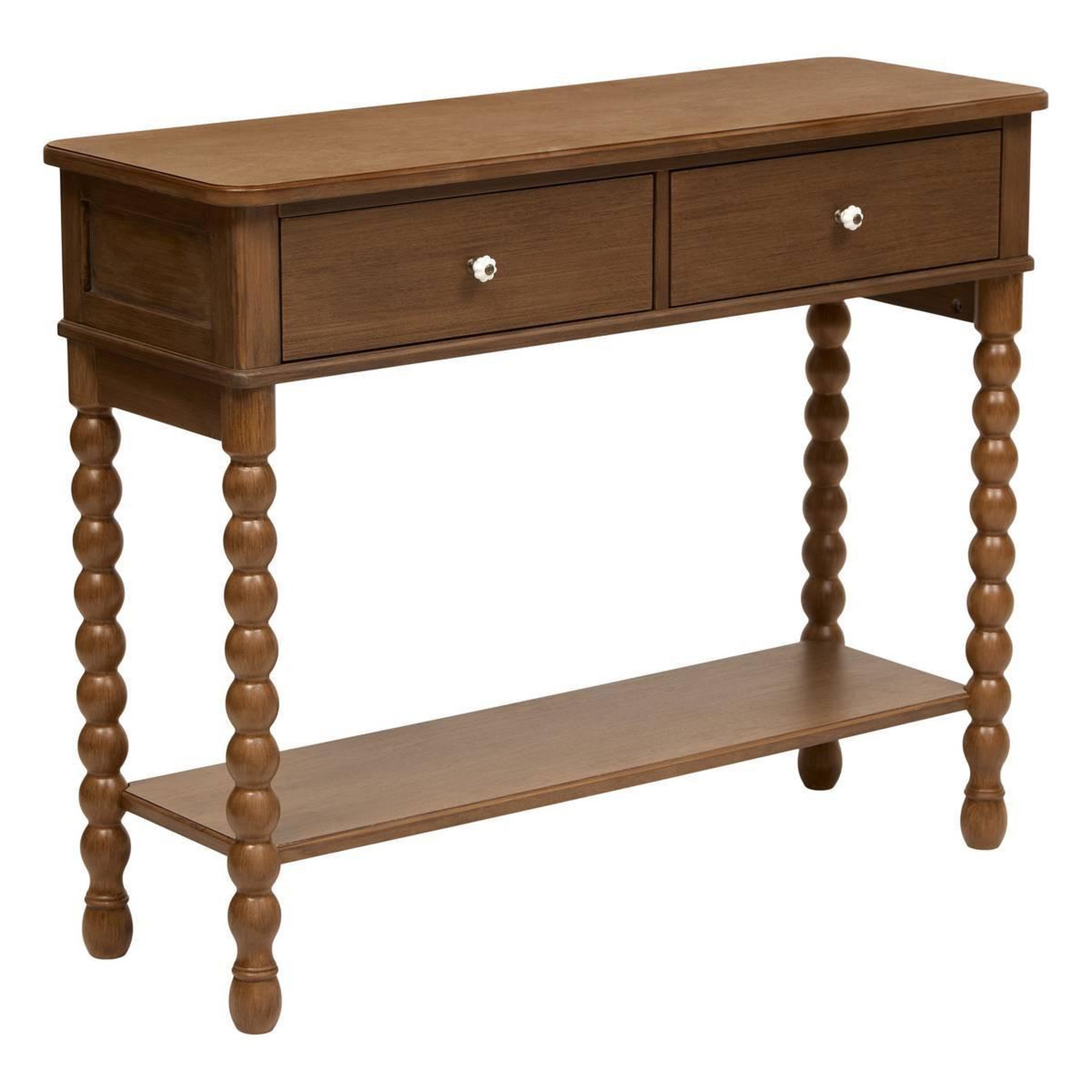 ATMOSPHERA Console 2 Tiroirs  Mona  100cm Marron