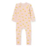 DIM Pyjama Bébé Manches Longues  Fille DIM Soleil. Coloris disponibles : Beige