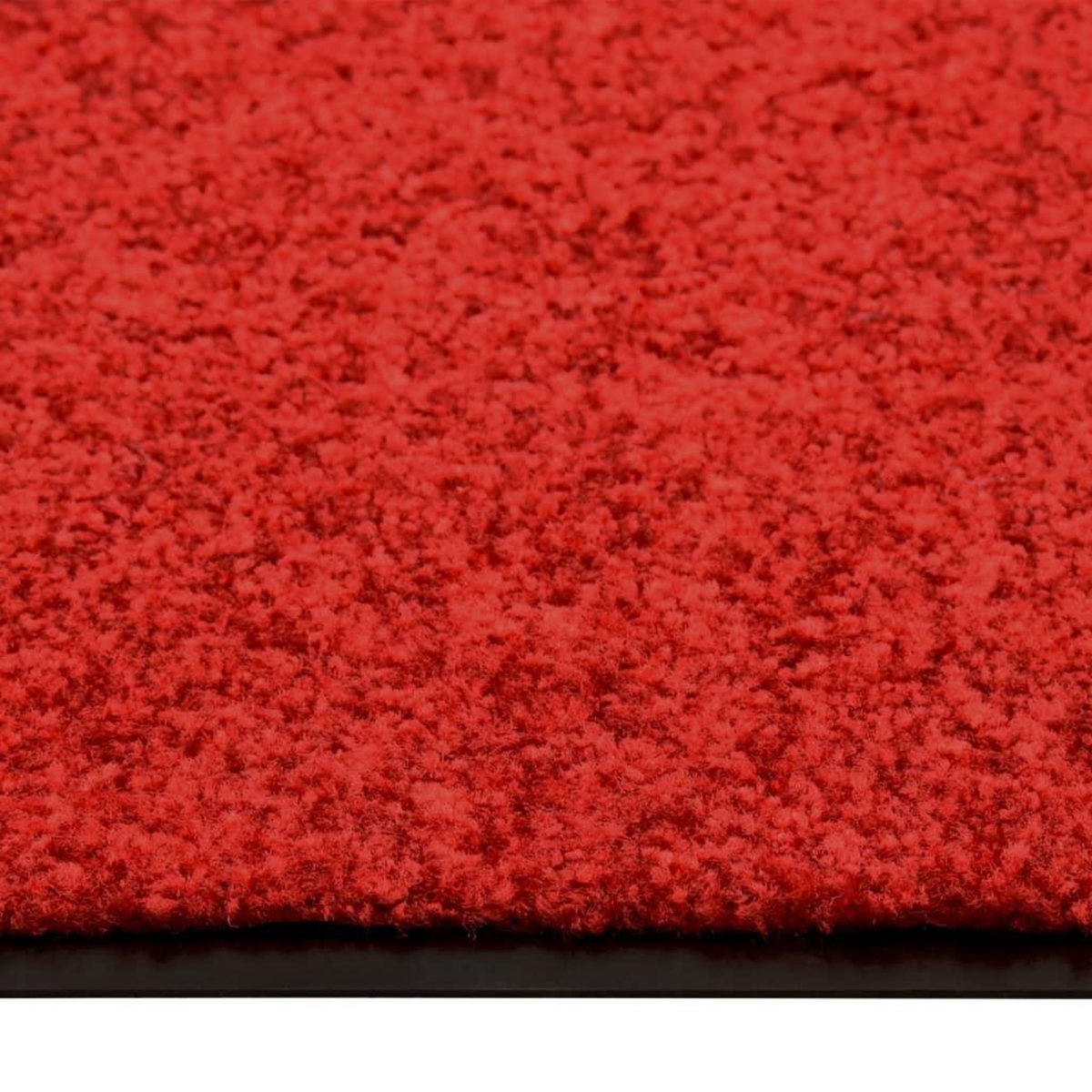 VIDAXL Paillasson lavable Rouge 60x180 cm