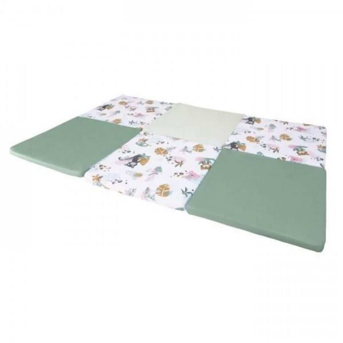 TINEO TINEO Maxi Tapis Malin Jungle Buddies 5 en 1 - Evolutif - Déhoussable - 180x200 cm - Nouvelle collection