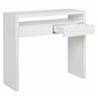 Voir la diapositive 3 : Paris Prix Bureau Extensible 1 Tiroir  Azort  100cm Blanc