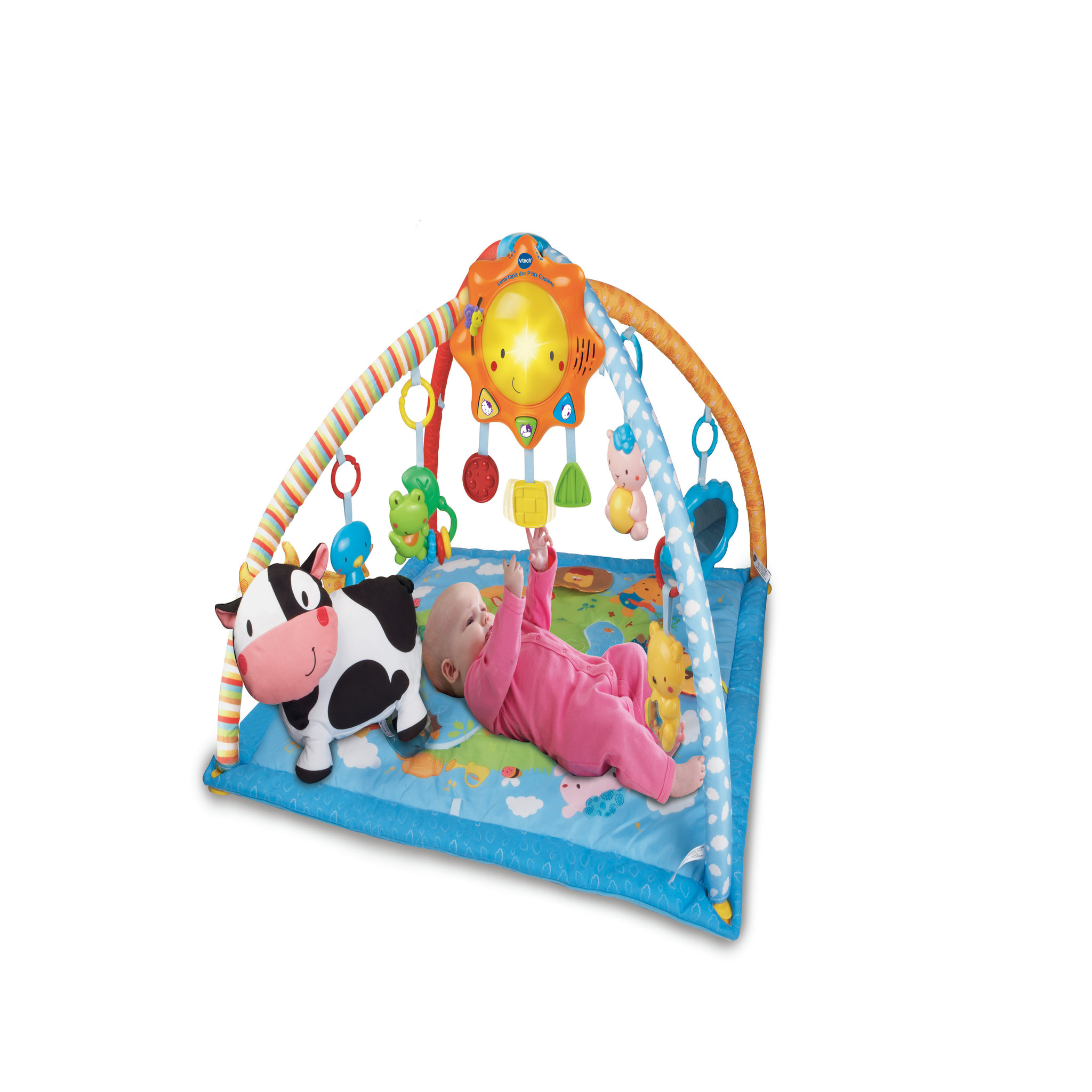 Voir la diapositive 2 : VTECH Lumi tapis des p'tits copains