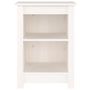 Voir la diapositive 4 : VIDAXL Tables de chevet 2 pcs Blanc 40x35x55 cm Bois de pin solide
