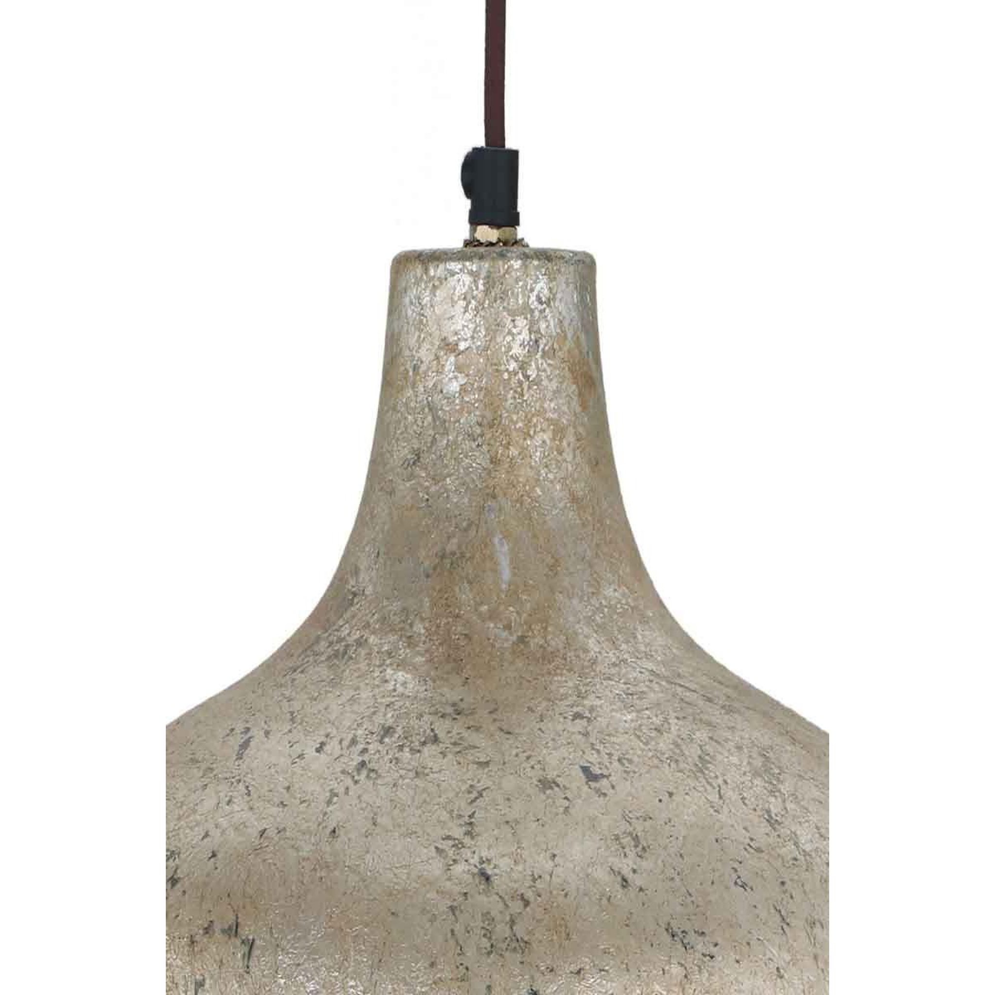 Voir la diapositive 3 : Paris Prix Lampe Suspension Design  Mican  38cm Bronze