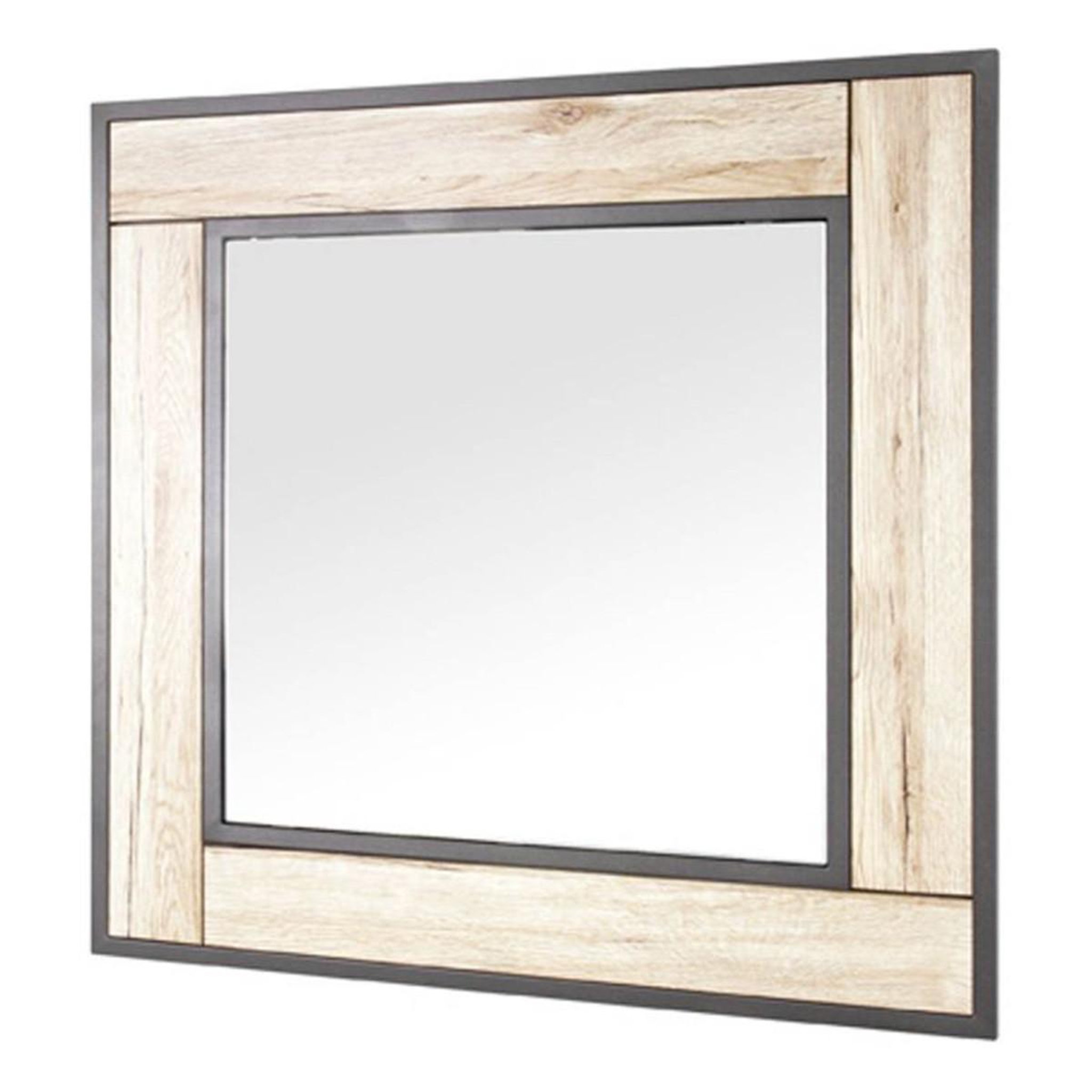 Paris Prix Miroir mural  anabelle  70cm chêne & gris