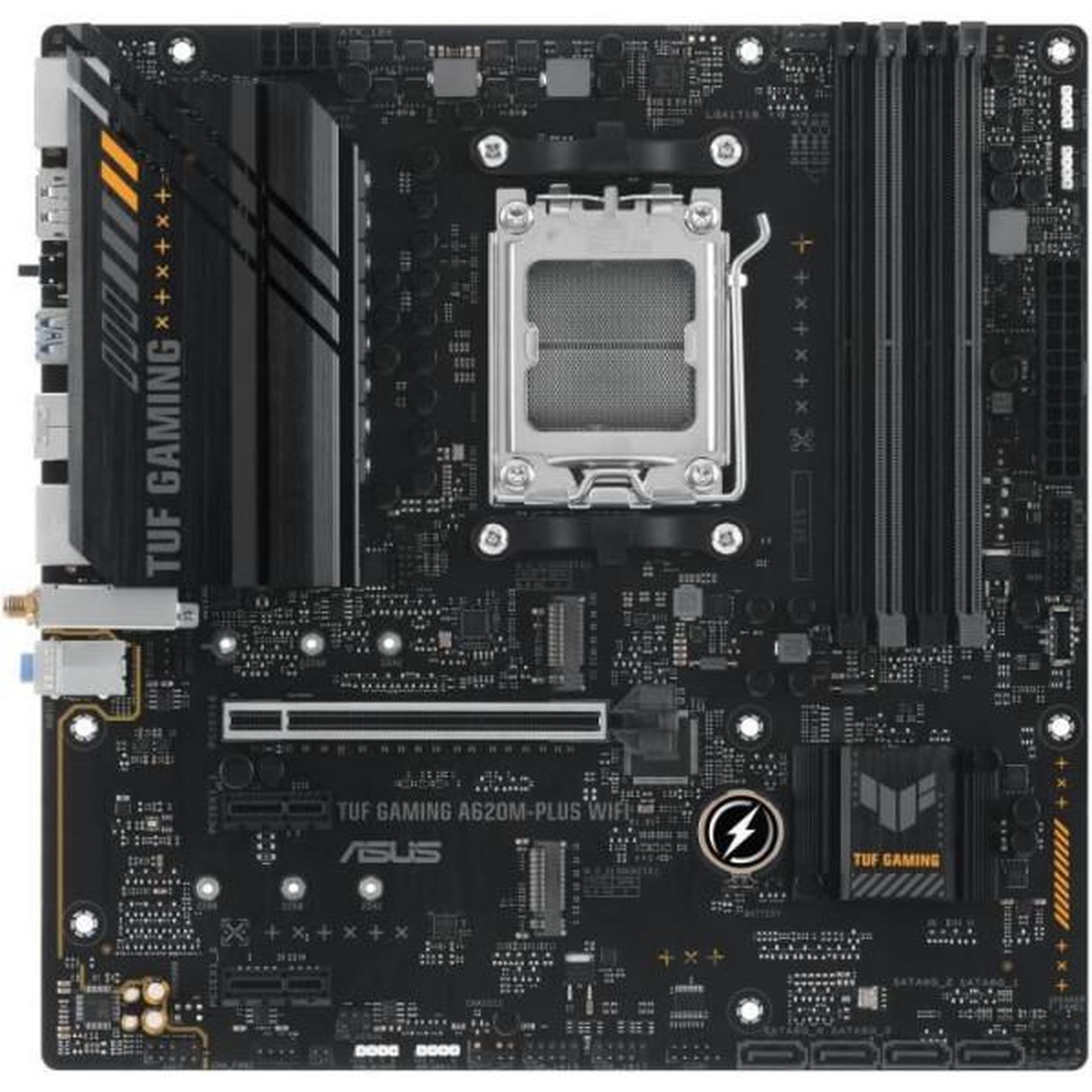 Voir la diapositive 2 : ASUS Carte mere - ASUS - TUF GAMING A620M-PLUS WIFI - AMD A620 - AM5 - DDR5-SDRAM