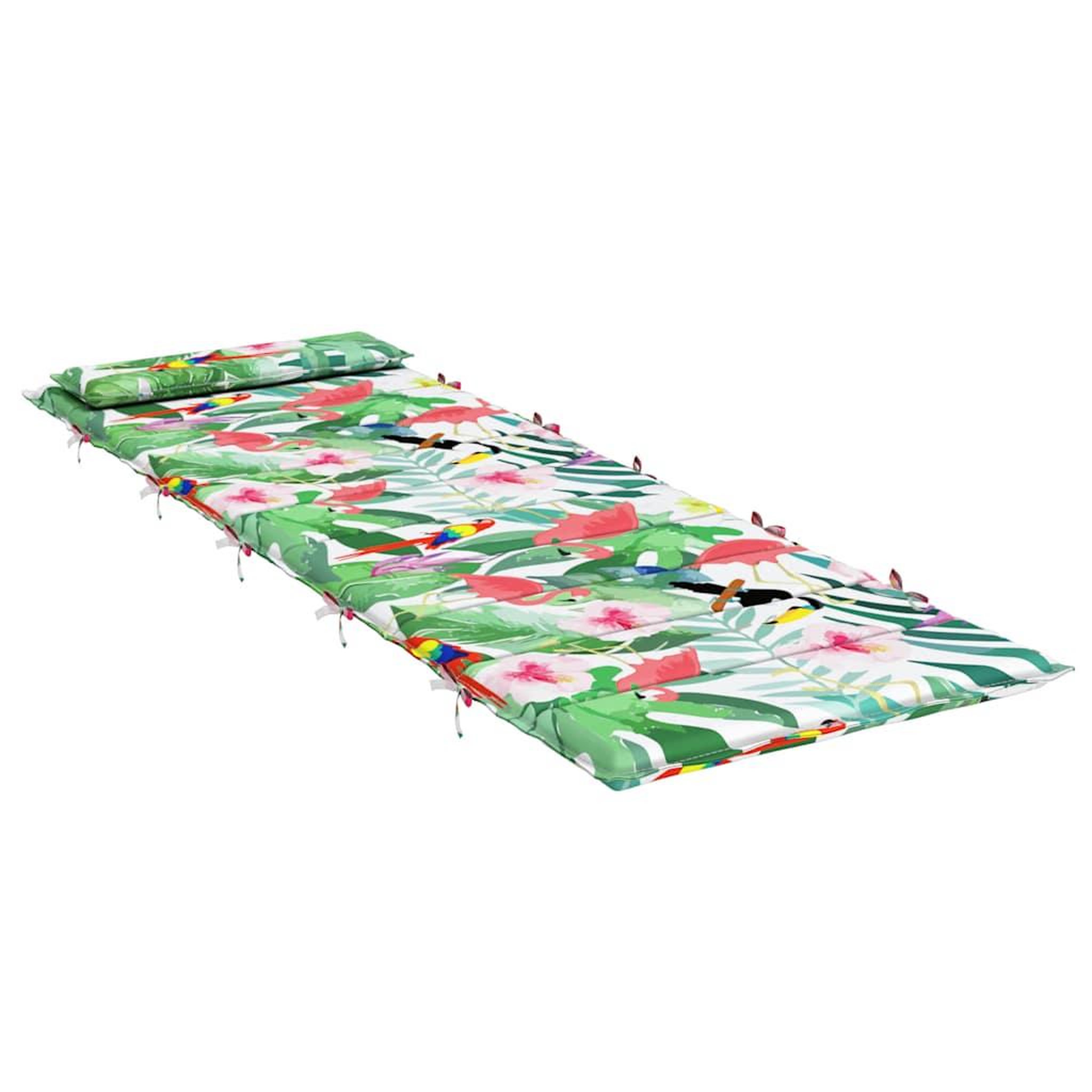 Voir la diapositive 4 : VIDAXL Coussin de chaise longue multicolore 180x60x3 cm tissu oxford