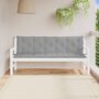 Voir la diapositive 1 : VIDAXL Coussins de banc jardin lot de 2 gris 180x50x7 cm tissu Oxford