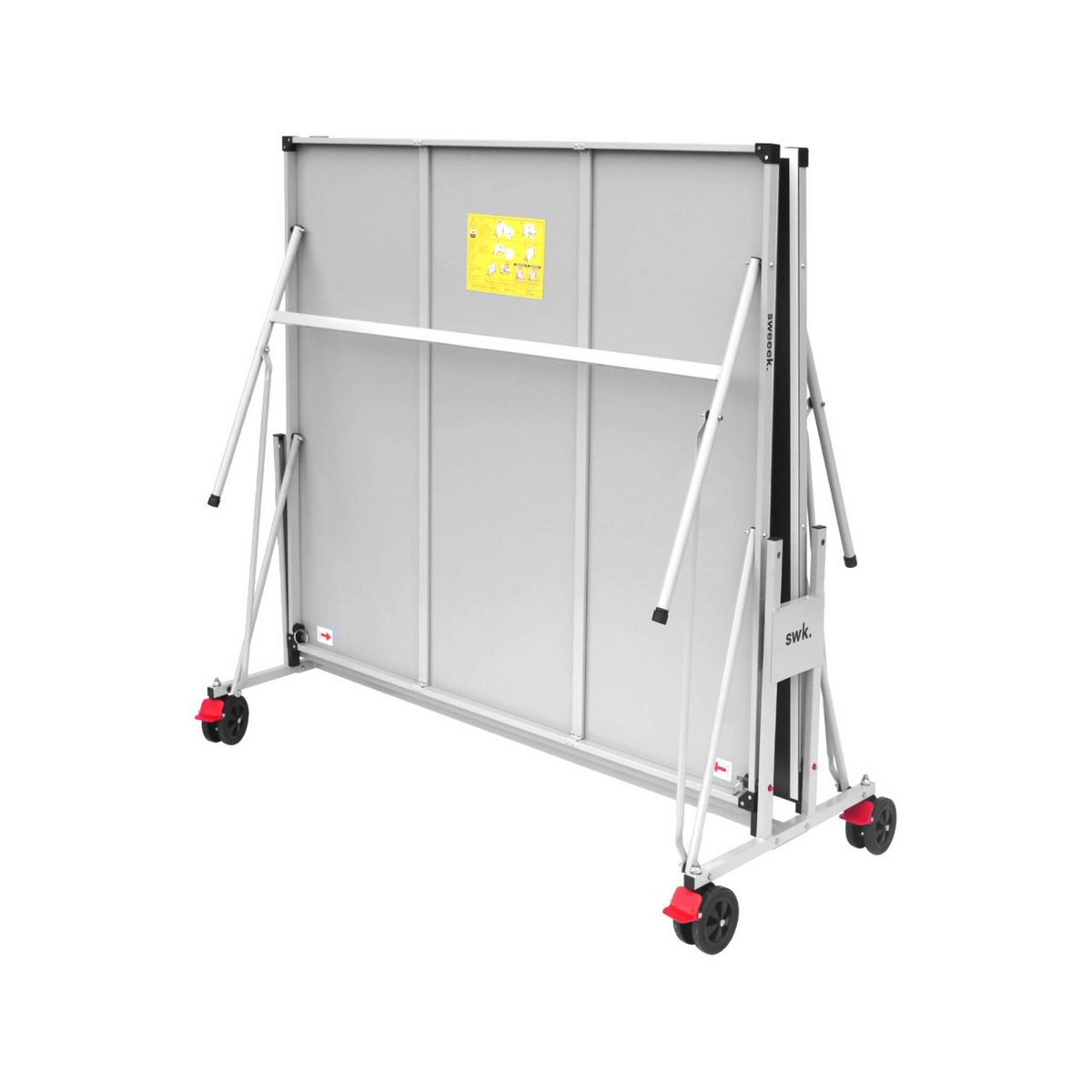 SWEEEK Table de ping pong OUTDOOR, avec 2 raquettes et 3 balles, pour utilisation extérieure, sport tennis de table