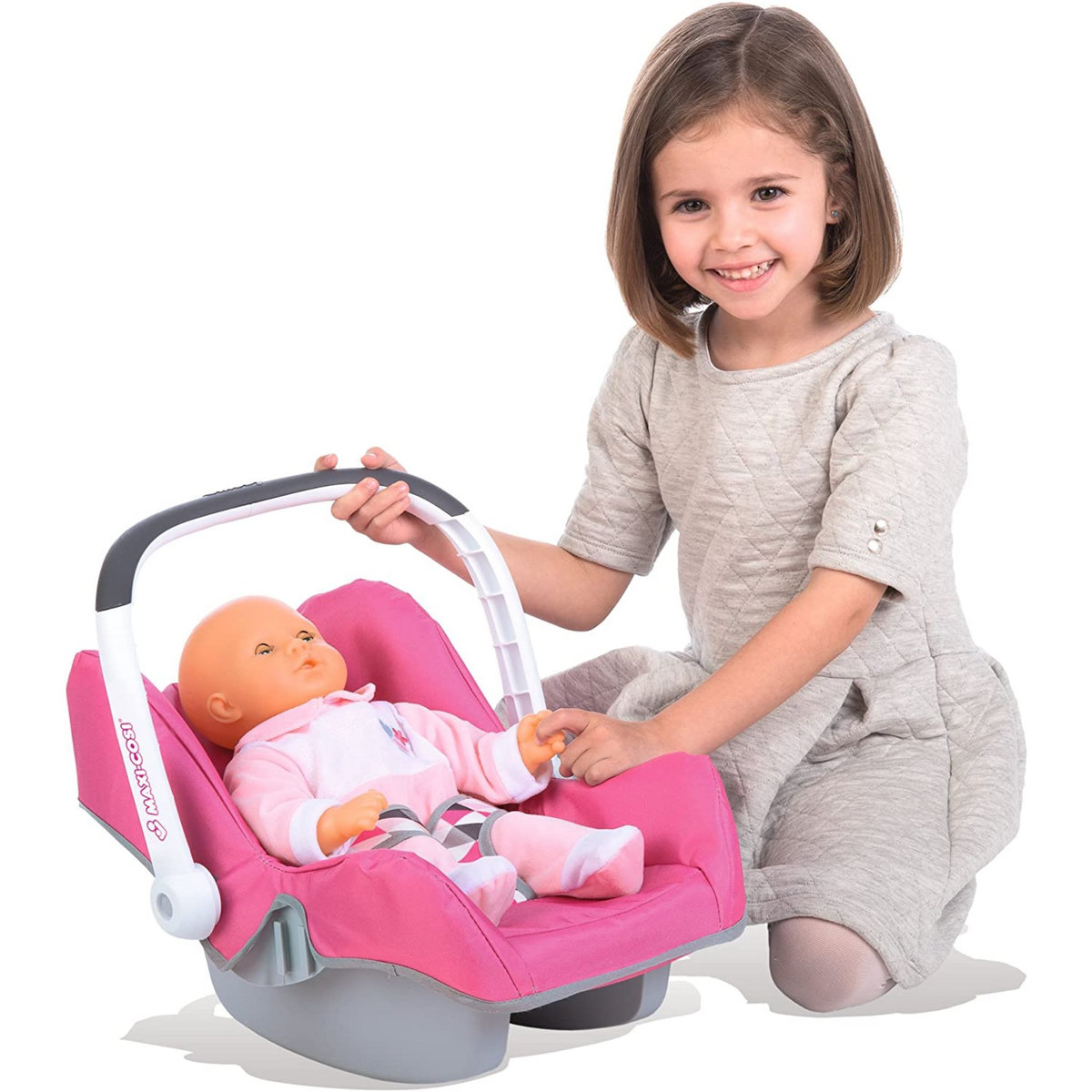 SMOBY Siège Auto poupée Maxi cosy Smoby