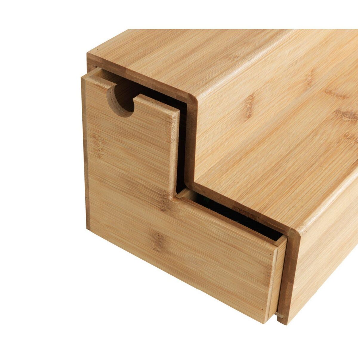 Wenko Boîte à thé et à café - Bambou - 33 x 15 cm