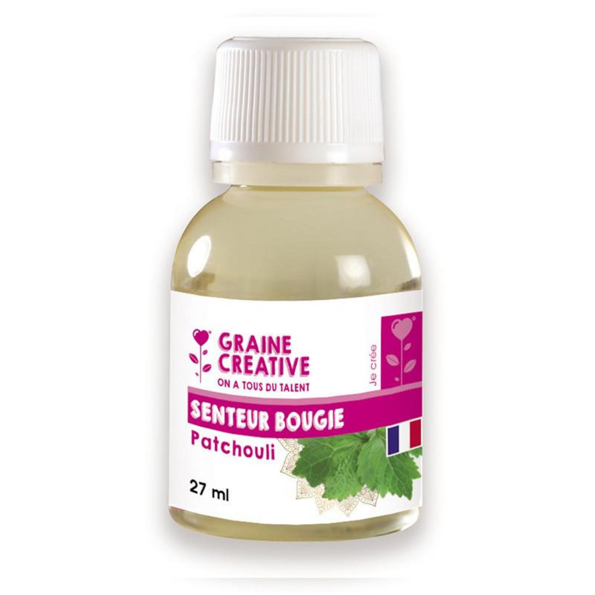 Graine créative Parfum pour bougie - Senteur Patchouli - 27 ml
