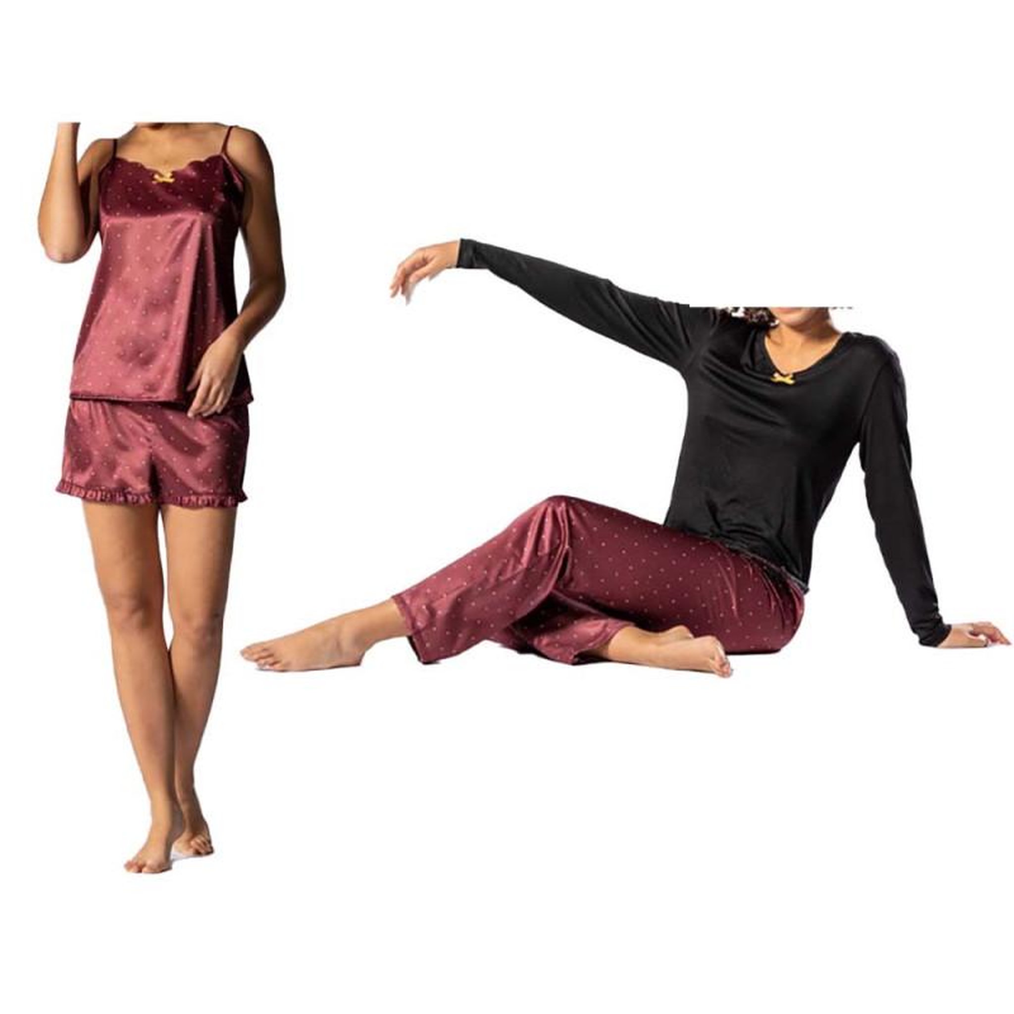 Voir la diapositive 1 : DANIEL HECHTER Pyjama HECHTER STUDIO
